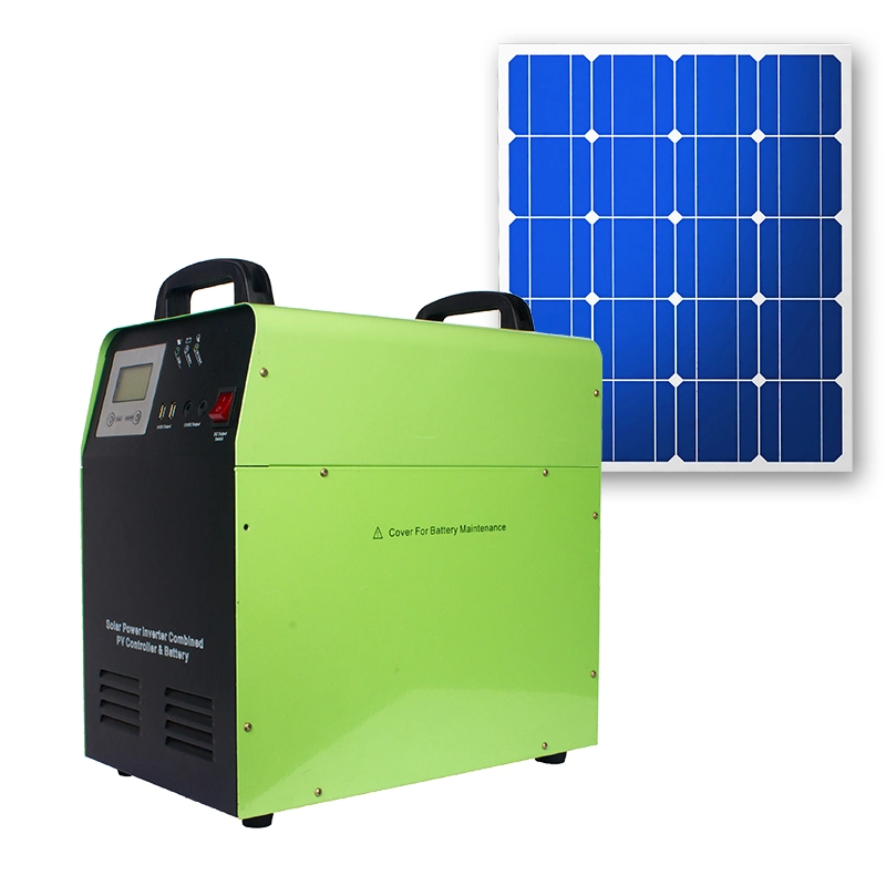 Cheap 500W 1000W 1500W 2kw on Grid/off Grid Tied Hybrid PV Solar Generator Portable off Grid Solar Home Lighting Energy System 1000W for Power DC TV Fan