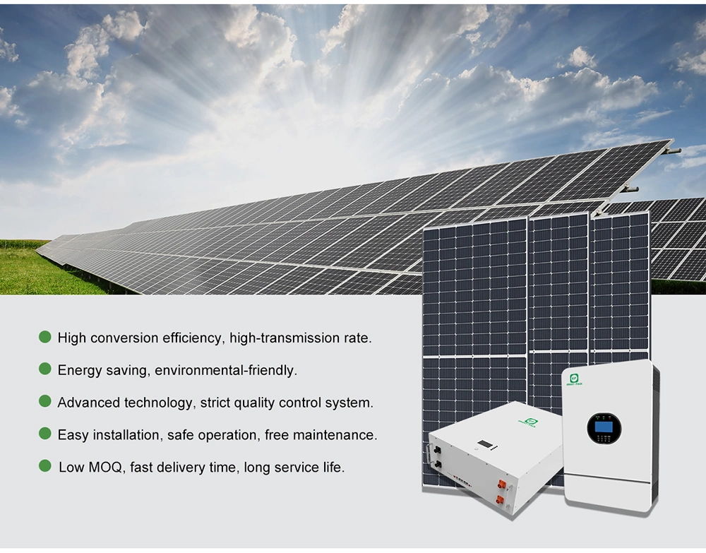 China Manufacturer 10kw off Grid Solar Energy Home System